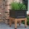 Mayne Fairfield 24x24 Elevated Garden Bed - Black 4888-B - alternate 2